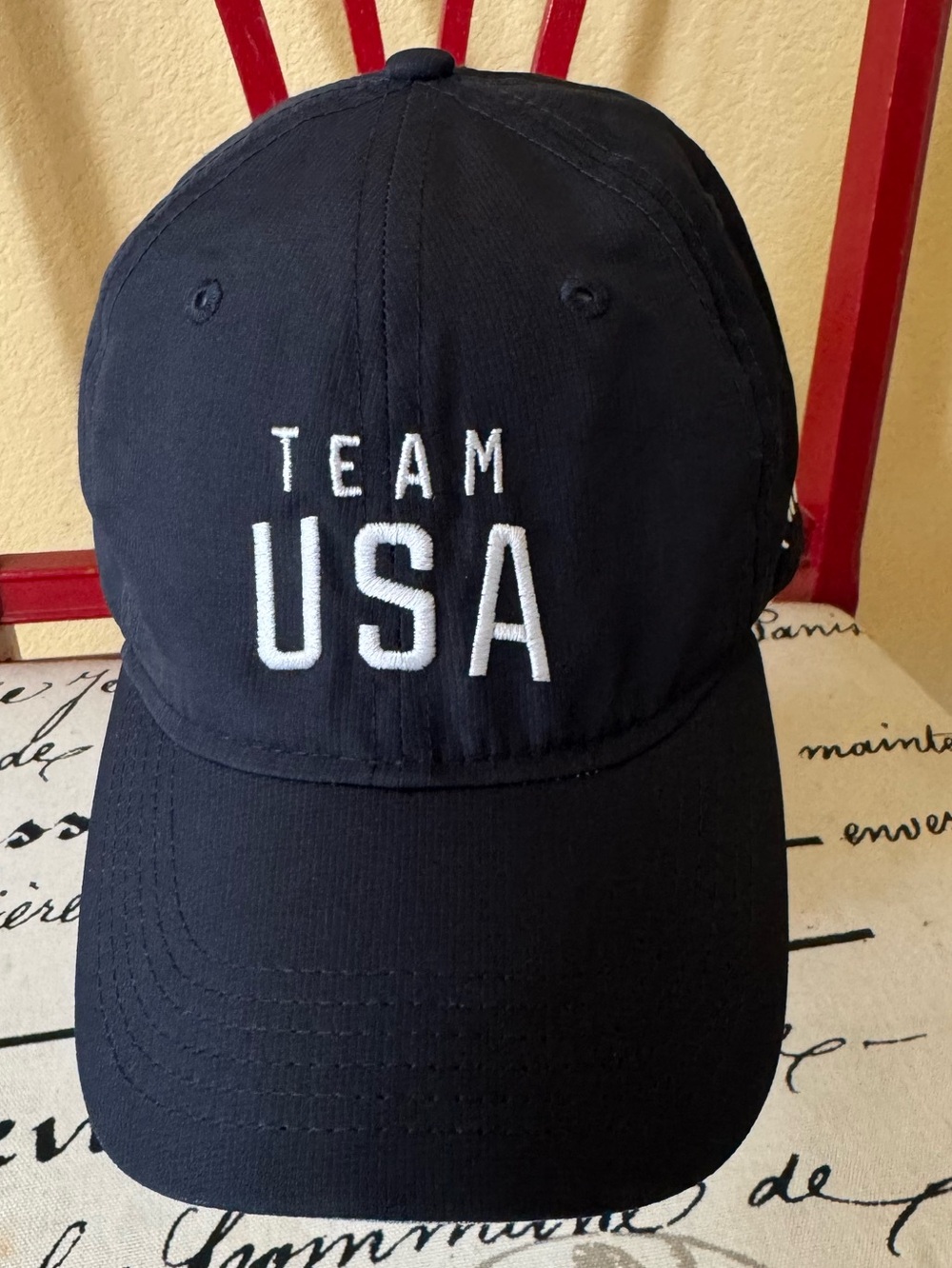 Team USA Olympic Xfinity Blue Adjustable Baseball Hat Cap NEW